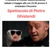 SPETTACOLO GHISLANDI PIETRO 04 MAGGIO 2019