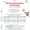 CENTRO RICREATIVO INVERNALE - C.R.I. 2019.2020